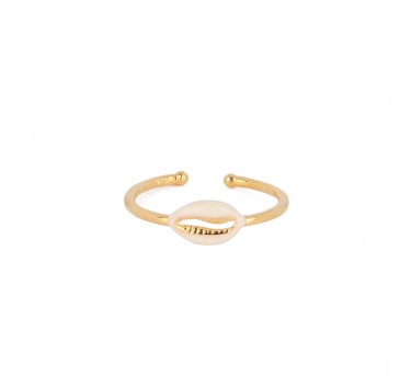 BAGUE MINI RODRIGUES PLAQUE OR 24K