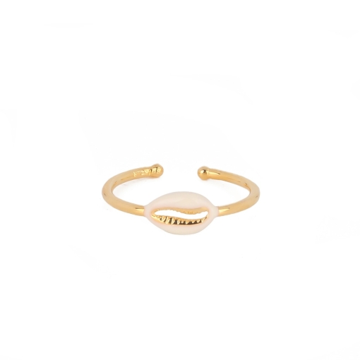 BAGUE MINI RODRIGUES PLAQUE OR 24K
