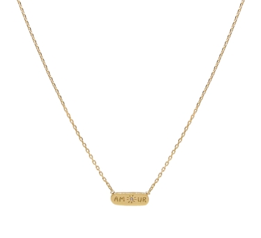 CHAINE AMOUR ZIRCO 1