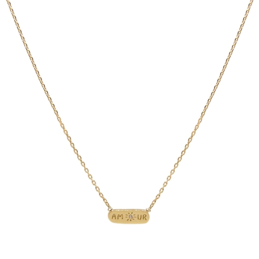 CHAINE AMOUR ZIRCO 1