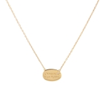CHAINE L'Amour a La Plage DORE OR FIN 24K