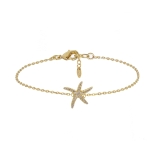 BRACELET Starfish DORE OR FIN 24K