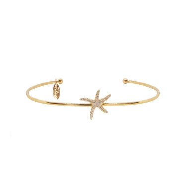 JONC Starfish DORE OR FIN 24K