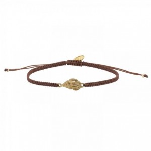 GRIGRI TRITON MOKA DORE OR FIN 24K