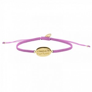 GRIGRI L'AMOUR A LA PLAGE LILAS DORE OR FIN 24K