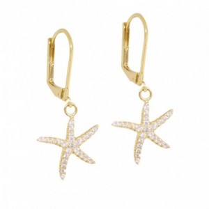 DORMEUSES STARFISH DORE OR FIN 24K