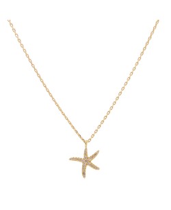 CHAINE STARFISH DORE OR FIN 24K