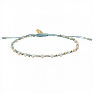 GRIGRI AQUA PEARLS LAGON DORE OR FIN 24K