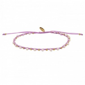 GRIGRI AQUA PEARLS LILAS DORE OR FIN 24K