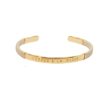 JONC FEMME L'Amour a La Plage CHAMPAGNE  DORE OR FIN 24K