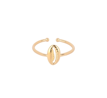 BAGUE SALTY PLAQUE OR 24K