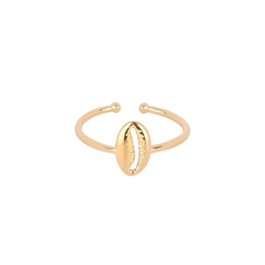 BAGUE SALTY PLAQUE OR 24K