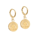 MINI CREOLES SUNSET Tamarin DORE OR FIN 24K