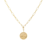 CHAINE SUNSET Tamarin DORE OR FIN 24K