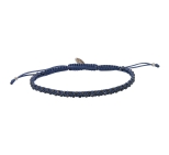 GRIGRI HOMME TRESSE HEMATITE Ocean PLAQUE ARGENT