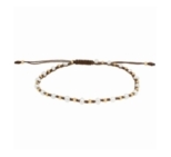 GRIGRI AQUA PEARLS MOKA DORE OR FIN 24K