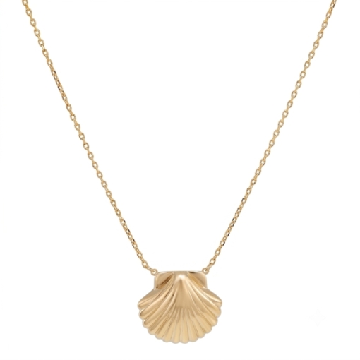 CHAINE COQUILLA DORE OR FIN 24K