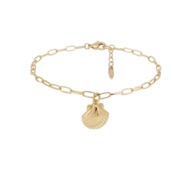 BRACELET COQUILLA DORE OR FIN 24K