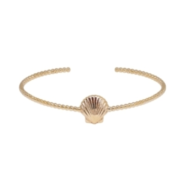 JONC BILLES COQUILLA DORE OR FIN 24K
