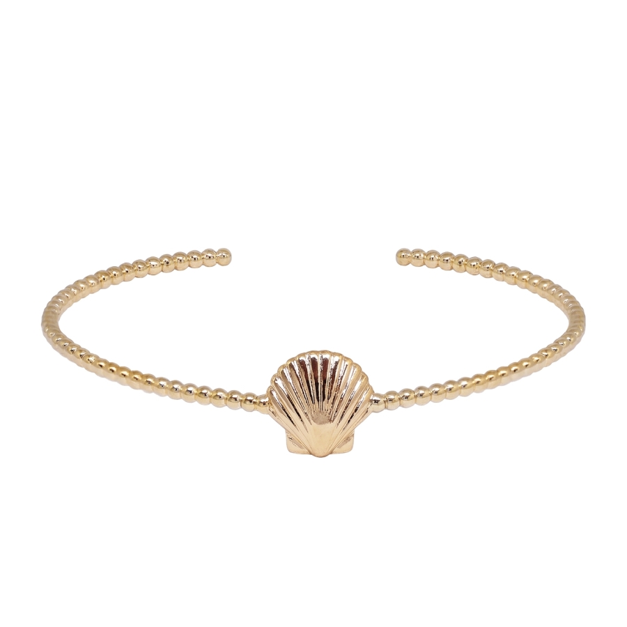 JONC BILLES COQUILLA DORE OR FIN 24K