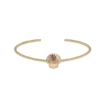 JONC BILLES COQUILLA DORE OR FIN 24K