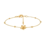BRACELET FRANGIPANE DORE OR FIN 24K
