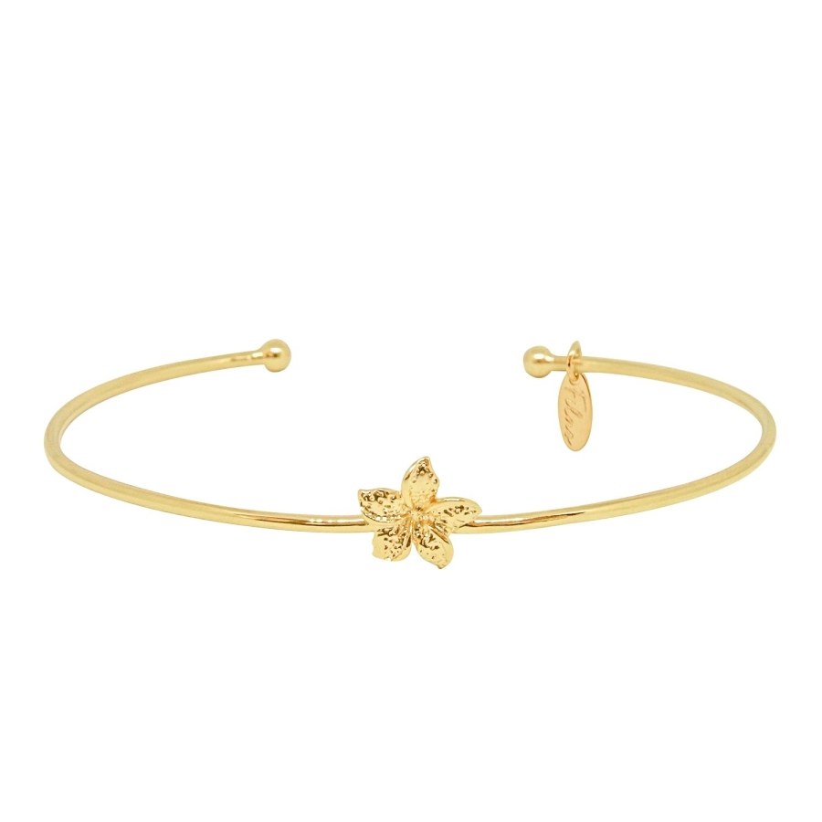 JONC FRANGIPANE DORE OR FIN 24K JONC FRANGIPANE DORE OR FIN 24K