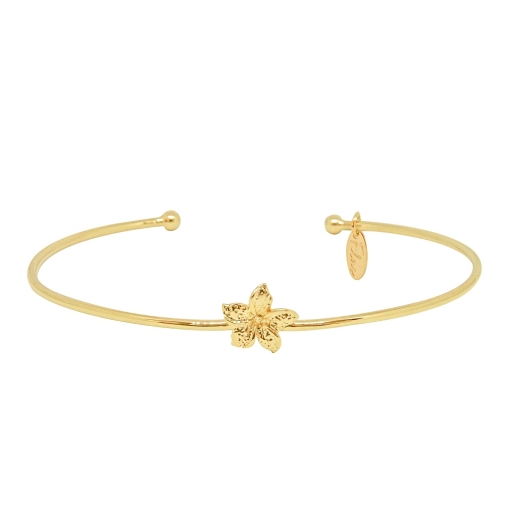 JONC FRANGIPANE DORE OR FIN 24K