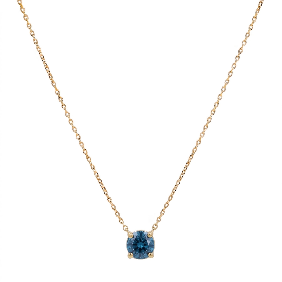 CHAINE SOLO TOPAZE 44CM DORE OR FIN 24K CHAINE SOLO TOPAZE 44CM DORE OR FIN 24K