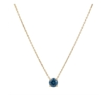 CHAINE SOLO TOPAZE 44CM DORE OR FIN 24K CHAINE SOLO TOPAZE 44CM DORE OR FIN 24K