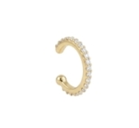 BAGUE D'OREILLE UNION ZIRCO DORE OR FIN 24K