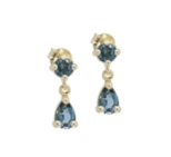 PENDANTES STONE STORY TOPAZE DORE OR FIN 24K PENDANTES STONE STORY TOPAZE DORE OR FIN 24K