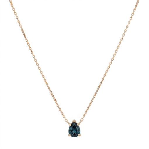 CHAINE STONE STORY TOPAZE DORE OR FIN 24K