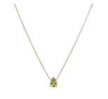 CHAINE STONE STORY PERIDOT DORE OR FIN 24K