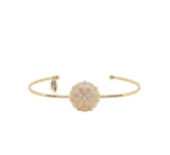 JONC OURSIN ZIRCO DEESSE DORE OR FIN 24K JONC OURSIN ZIRCO DEESSE DORE OR FIN 24K