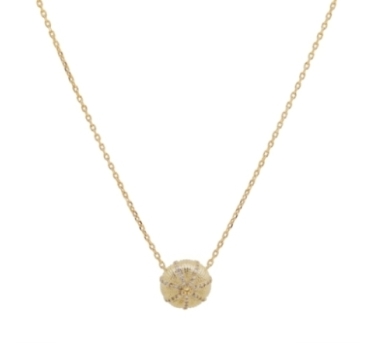 CHAINE OURSIN ZIRCO DEESSE 45CM DORE OR FIN 24K