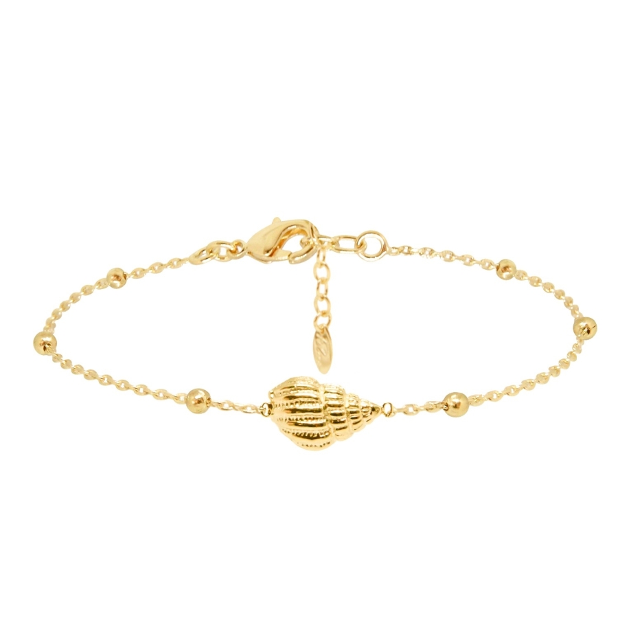 BRACELET TRITON DORE OR FIN 24K