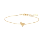 BRACELET LITTLE Dodo SHINY DORE OR 24K