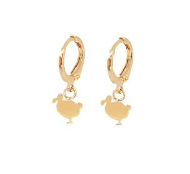 CREOLES LITTLE Dodo DORE OR FIN 24K