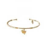 JONC LITTLE Dodo CHAMPAGNE DORE OR FIN 24K