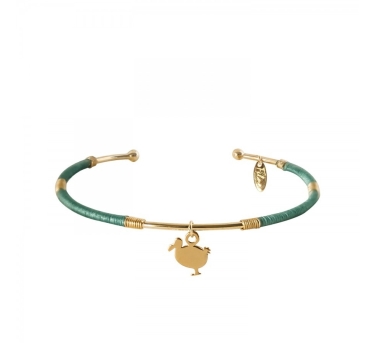 JONC LITTLE Dodo Lagon DORE OR FIN 24K