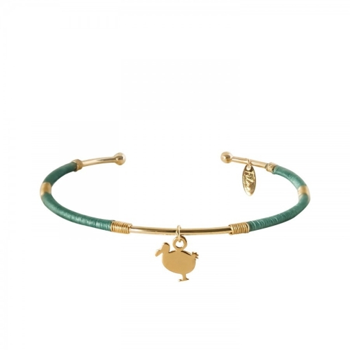 JONC LITTLE Dodo Lagon DORE OR FIN 24K