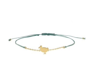 GRIGRI CHAINE LITTLE Dodo Lagon DORE OR FIN 24K
