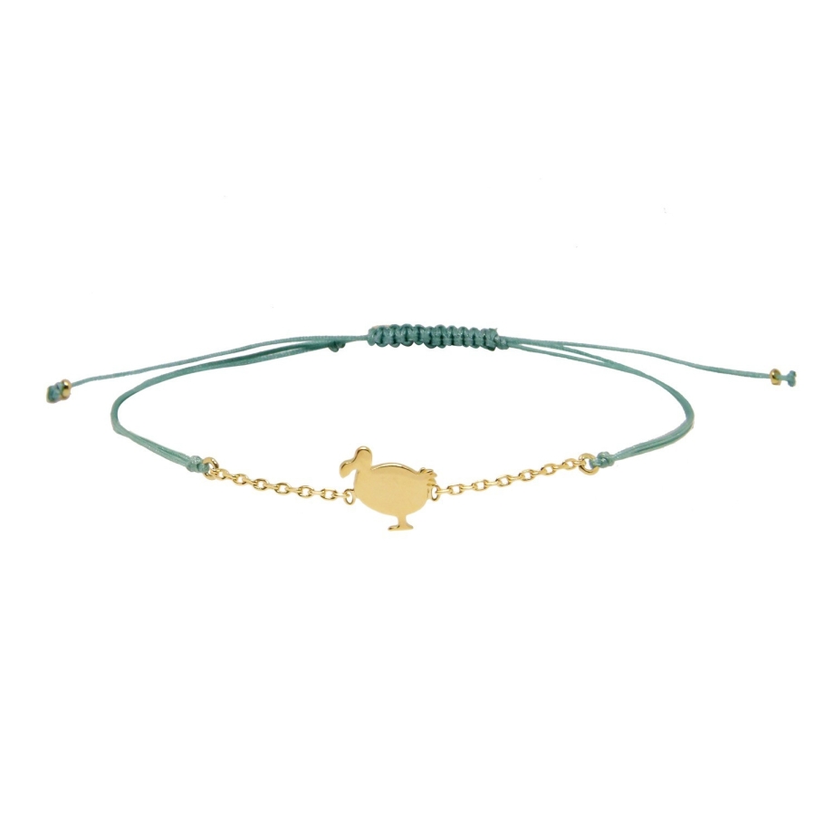 GRIGRI CHAINE LITTLE Dodo Lagon DORE OR FIN 24K