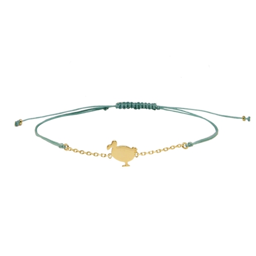 GRIGRI CHAINE LITTLE Dodo Lagon DORE OR FIN 24K
